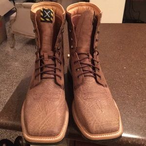 Twisted X Brand leather